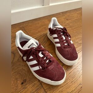 Adidas Maroon Gazelle Shoes